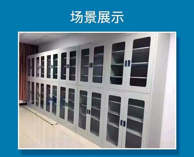山東實驗室全鋼藥品柜，玻璃器皿柜試劑存儲柜